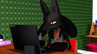 Pokemon Mmdhypon Lucario When You Listen To The Night-Time You