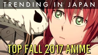 Top 5 Most Popular Fall 2017 Anime