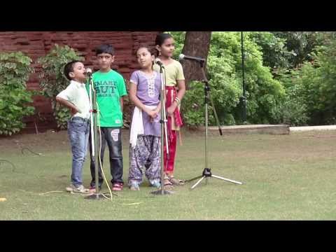 Aao Bachcho Tumhe Dikhaye Action Song by NID Campus Kids 15...