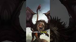 What Is Manticore? Persian Mythology Creature