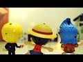 One Piece VS Dragon Ball stop motion - Luffy VS Cell 魯夫VS塞魯