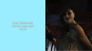 Lady Dimitrescu Twixtor Scene Pack