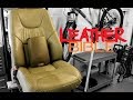 How to clean leather car seats - Guide to automotive leather and vinyl cleaning and protection