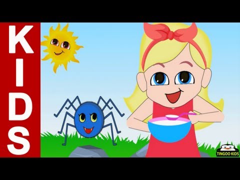 Little Miss Muffet | Nursery Rhymes With Lyrics By TingooKids...