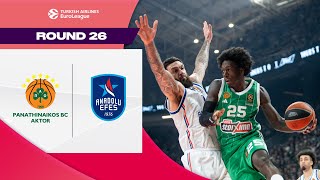 Nunn Breaks Defense Apart Panathinaikos - Anadolu Efes Basketball Highlights R26 2024-25