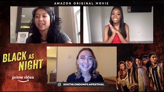 Black As Night Prime Video - Interview With Maritte Lee Go And Asjha Cooper