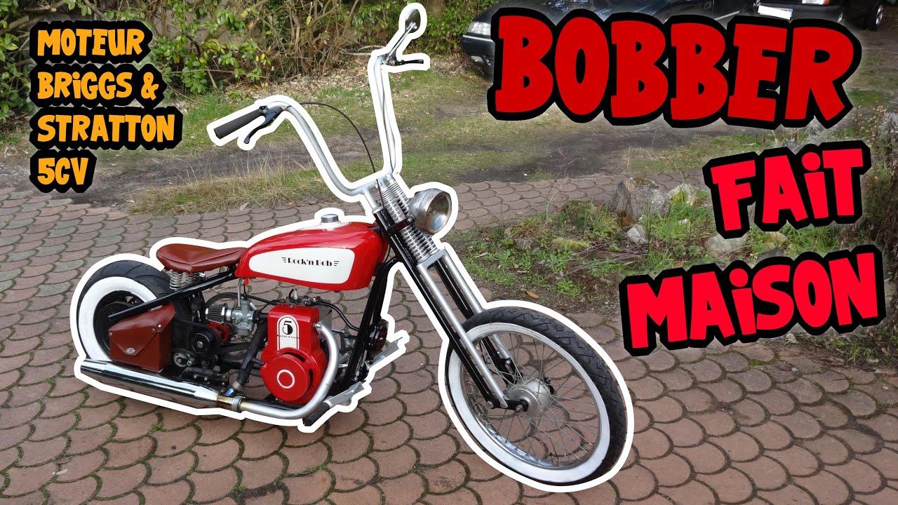 Notre Mini Bobber Homemade le Rock N Bob - YouTube