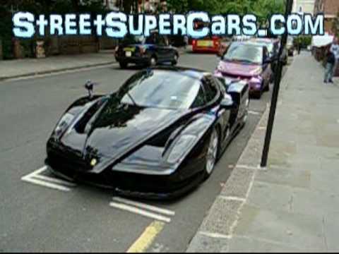 Brand new Black Ferrari Enzo wwwstreetsupercarscom