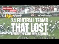 24 Football Teams That Lost Before The Game Even Started