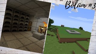 Mi̇necraft Modsuz Survi̇val Vi̇deo Dişi Neler Yaptik?