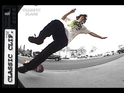 Skater Slam up Curb Classic Skateboard Slam #146