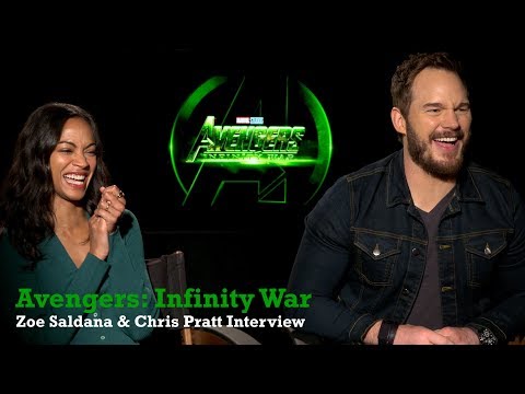 Infinity War: Chris Pratt & Zoe Saldana Reveal Their Love/Hate Relationship