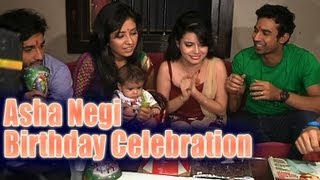 Asha Negi's Birthday Celebration on the Sets of Pavitra Rishta
