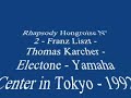 Hungary rhapsody - Thomas Karcher - Electone