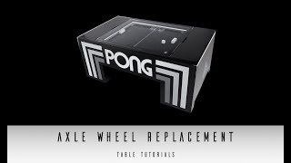 ATARI Pong® Axle Wheel Replacement