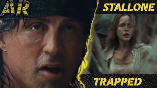 SYLVESTER STALLONE Claymore Trap | RAMBO (2008)