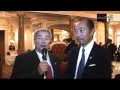 S. Tasaki, Président de l'Association Internationale des Sommeliers