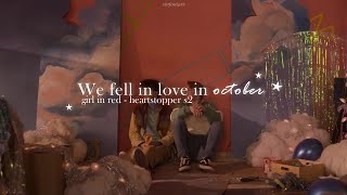 We Fell In Love In Octobergirl In Red Sub Español Lyrics Heartstopper 2.