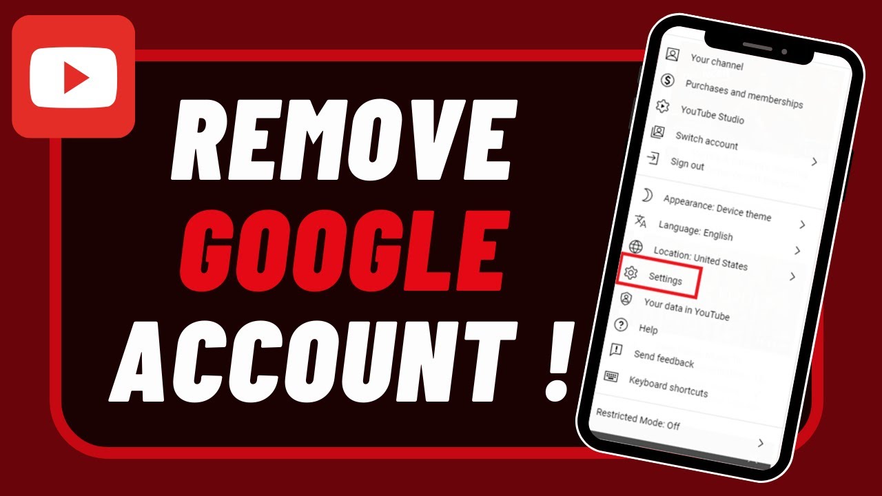 How to Remove a Google Account from Youtube App ! How to Remove a Google Account from Youtube App !