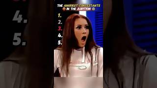 The Angriest Contestants In The Audition