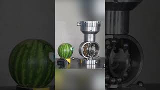 Ball Bearing + 300 Ton Hydraulic Press + Watermelon = Good Times 🤣😱🤯 #Hydraulicpress #Experiment