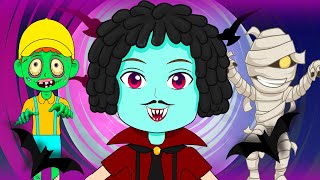 Monstruos Superhéroes Vampiro, Momia Y Zombie Nursery Rhymes De Lights Kids 2D Español