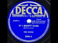 The Ink Spots — If I Didn't Care (1939)