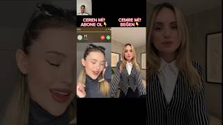 Kim Daha İyi Yapmış? Cemre Solmaz Ceren Yaldız Yeni Tiktok Dans Videosu Ateşe Düştüm