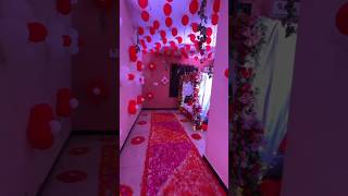 Suhagrat Bedroom Decoration Romantic Bed Decoration For Wedding First Night