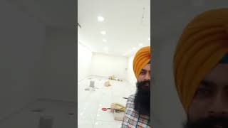 Down Ceiling Lights In Showroom Basment