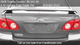 2006 Toyota Corolla S - for sale in Reading, PA 19607