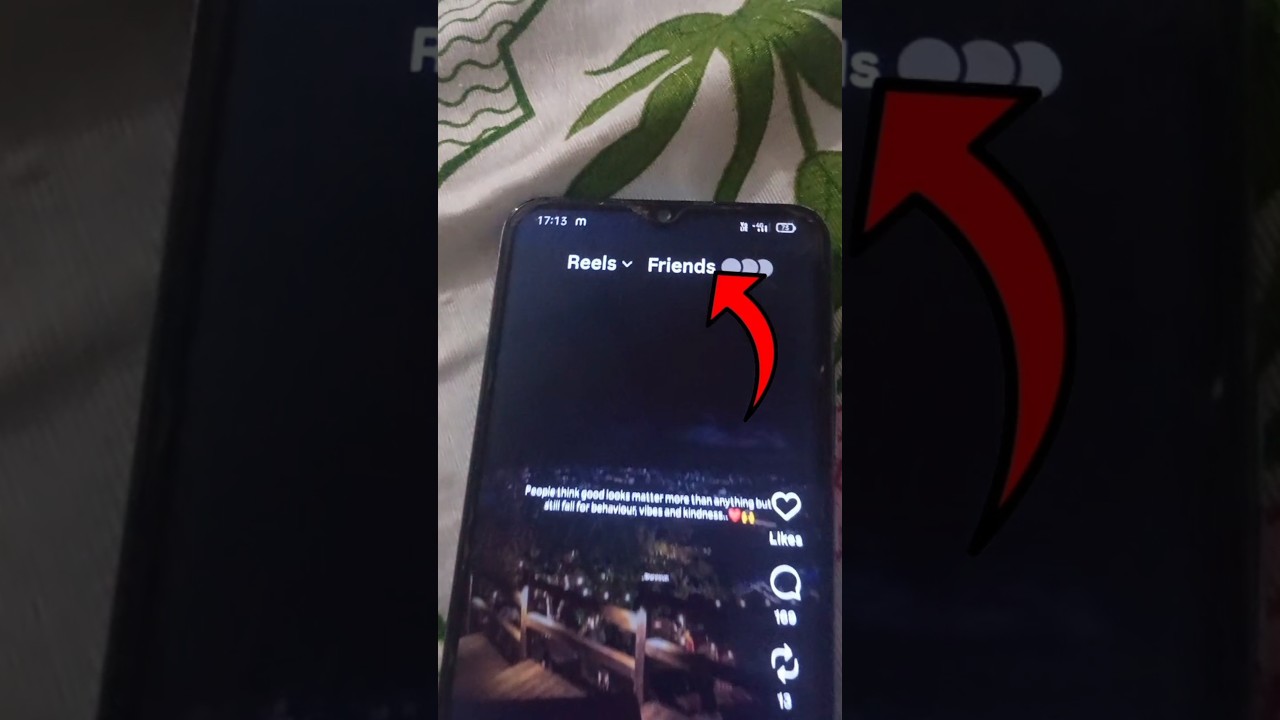 instragram Friends Option in reels feed || How fo remove instragram Friends Option in reels feed || How fo remove