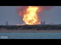 [SLO MO 4K] Massive explosion of a SpaceX Starship Prototype ...