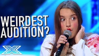 BIZARRE Audition CREEPS Out Contestants! | X Factor Global