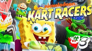 Nickelodeon Kart Racers - Patrick Star Cartoon Movie Games New Episodes Nick JR HD