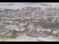 Snow covered Shefford from the air.AVI
