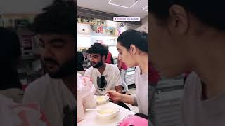 Revathi Pillai And Friends Enjoying Sweets