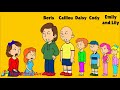 Rosie Disrespects the Babysitter Ms. Black / Caillou & Cody Go To Peter Piper Pizza