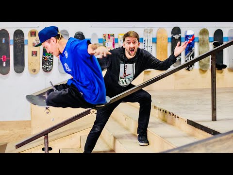 Incredible Skateboarder With No Legs!!