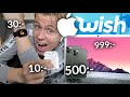 Testar billiga Apple-kopior från Wish