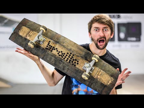 Can We Break the Whiskey Barrel Skateboard? | You Make it We Skate Ep 234