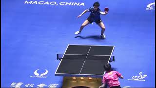 LIN YUN JU  vs SORA MATSUSHIMA   ITTF WORLD CUP MACAO 2024