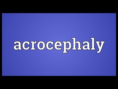 Header of acrocephaly