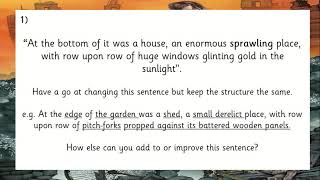 Guided Reading - Edit and Improve