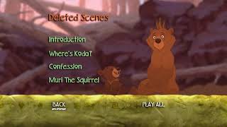Brother Bear - Dvd Menu Walkthrough