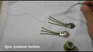 Tesbih Ipi Yapılışı Birbirine Dolama Işlemi Kolay Burgu Yapilisi