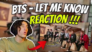 South African Reacts To BTS  Let Me Know LIVE !!!  @ A Song For You