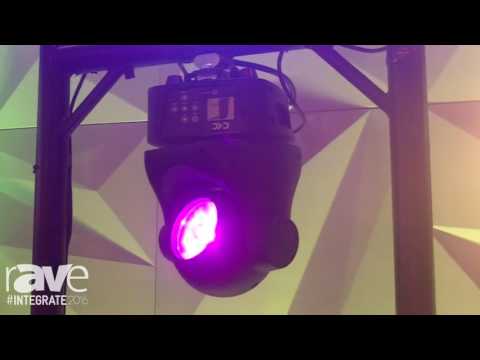 Integrate 2016: TourPro Features Dotti and Dotti Zoom LED Light Fixture On Stand at TLC Global