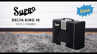 Delta King 10 Demo with Tony Bruno | Supro