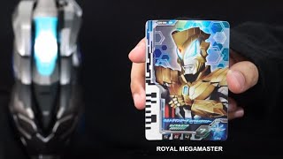 Ultraman Geed Royal Megamaster Dimension Card.